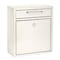 Adiroffice Medium Wall Mountable Mailbox with Key Lock ADI631-05-WHI - alternate 1